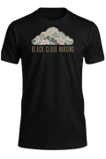 Black Cloud Camo Minimalist T-Shirt