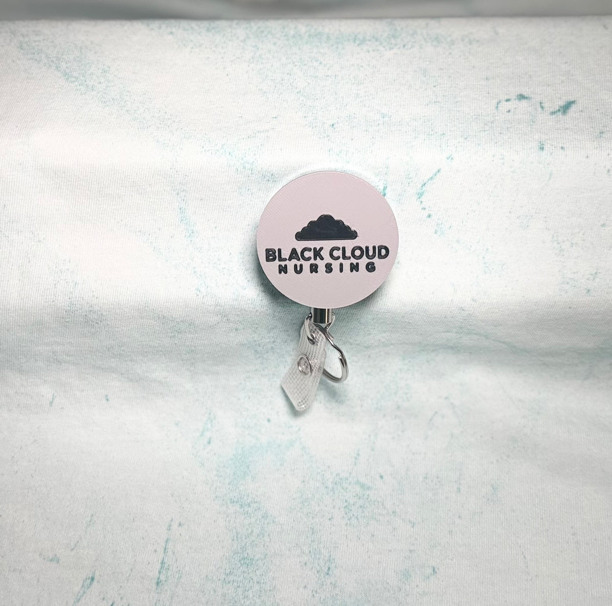 Black Cloud Nursing Badge Reel