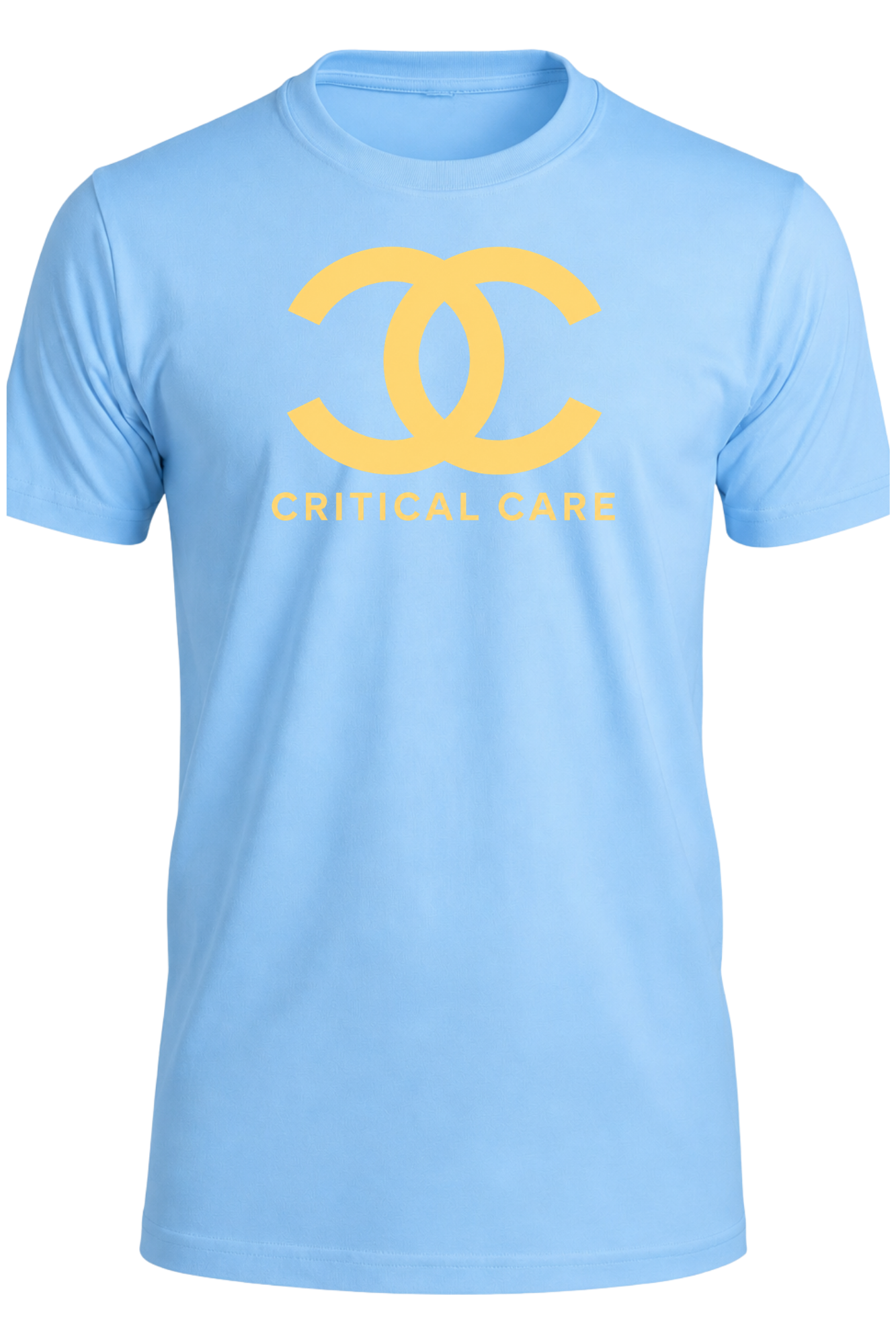 Critical Care Blue/Yellow T-Shirts