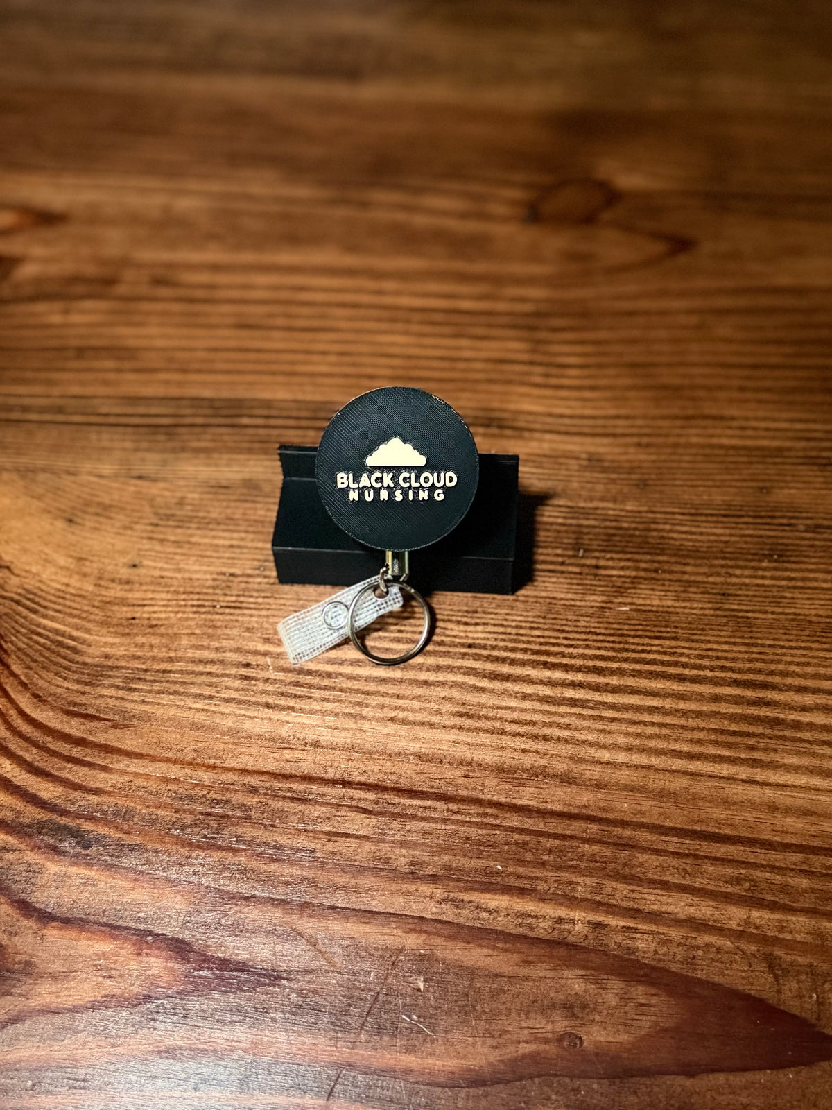 Black Cloud Nursing Badge Reel