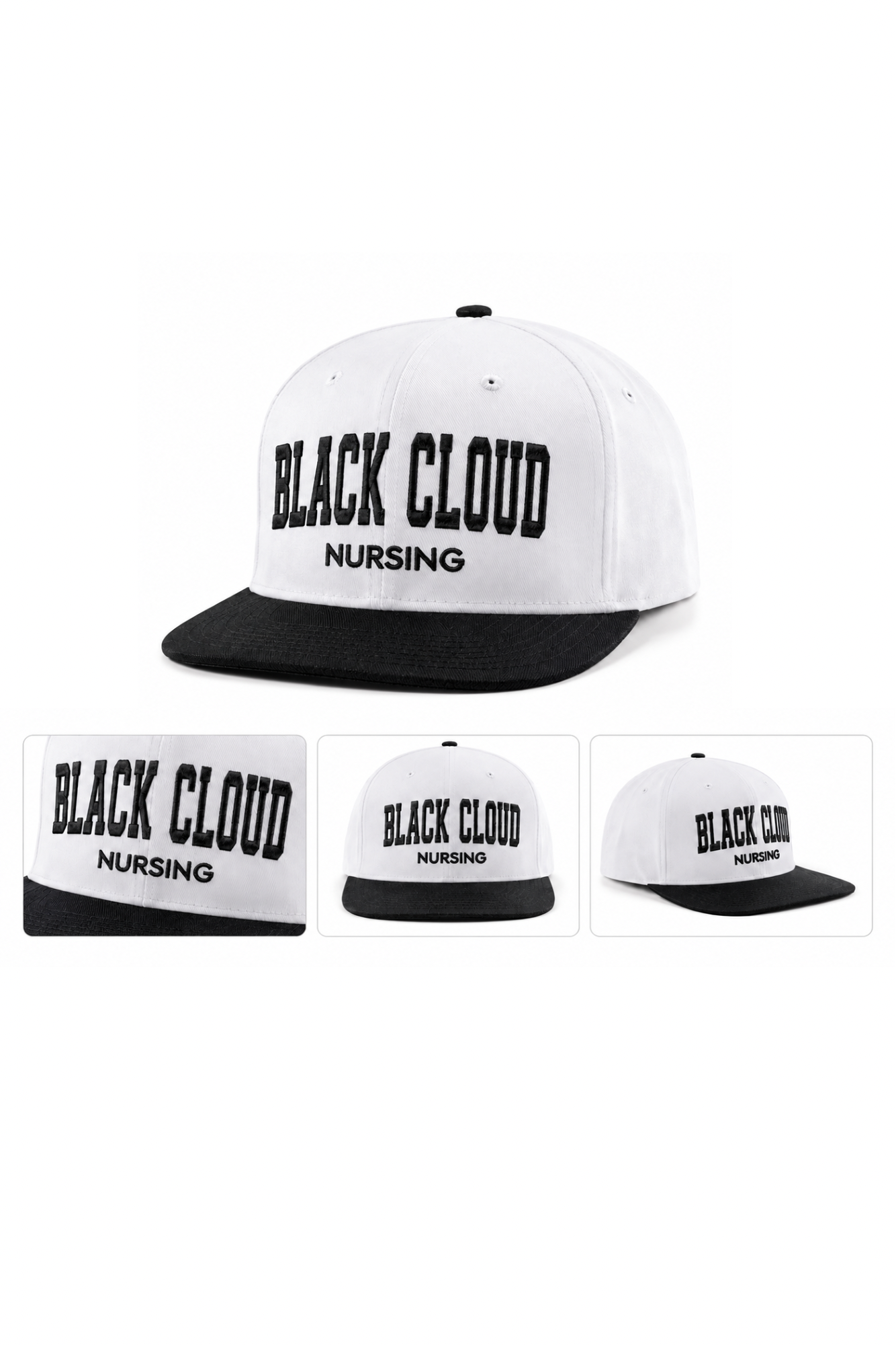 Black Cloud Nursing Hat