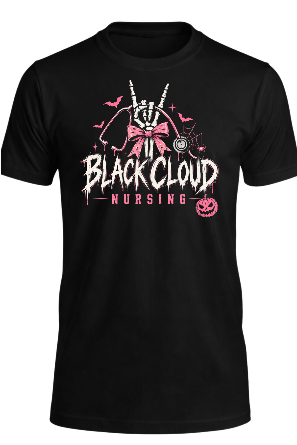 Black Cloud Nursing Halloween T-Shirt